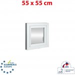 OKNA HNED Plastové okno 55x55 cm otevíravé i sklopné pravé bílé TROJSKLO – Zboží Mobilmania