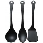 TORO Sada plastového náčiní KITCHISIMO Nero 3ks – Sleviste.cz
