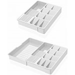 Hermia Plastový příborník Cultery bílý – Zboží Dáma