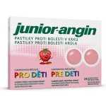 Junior angin pastilky 24 ks – Hledejceny.cz