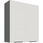Stolarz-Lempert Kuchyňská skříňka Aria WH/ANT - horní 80 G-90 2F – Hledejceny.cz