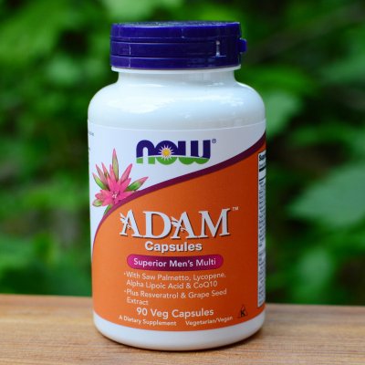Now Multi Vitamins Adam Men's Superior 90 rostlinných kapslí – Zboží Mobilmania
