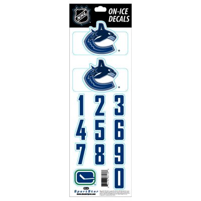 Sportstape ALL IN ONE HELMET DECALS - VANCOUVER CANUCKS