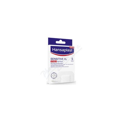 BEIERSDORF Hansaplast Sensitive náplast sterilní XL 5 ks – Hledejceny.cz