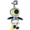 Hračka pro nejmenší Baby Mix plyšová hračka s hracím strojkem Tukan šedý