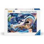 Ravensburger Dragon Day And Night 5000 dílků – Zboží Dáma