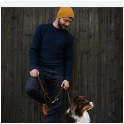 Kama Merino svetr 4062 modrý – Zbozi.Blesk.cz