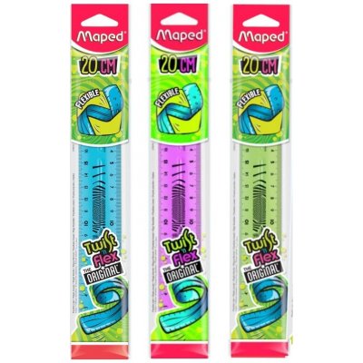 Maped Pravítko Twist`n Flex 79210 20 cm – Zboží Živě