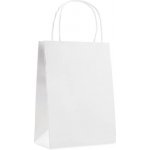 Malá papírová dárková taška, 16x10x23cm, bílá – Hledejceny.cz