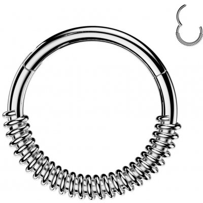 Šperky4U Segment kruh helix cartilage tragus piercing NS0067ST – Hledejceny.cz