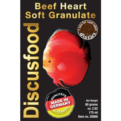 DiscusFood u.g Beef Heart 1,2 mm, 80 g
