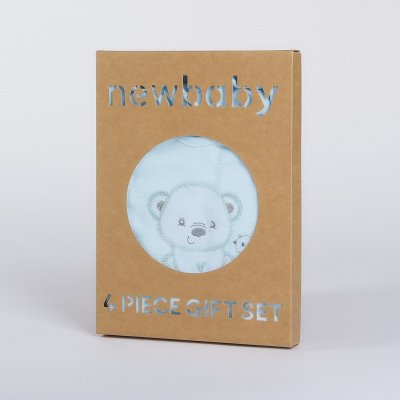 New Baby Kojenecká soupravička do porodnice Sweet Bear modrá – Zboží Mobilmania