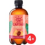 Captain Kombucha Broskev 4 x 400 ml – Zboží Mobilmania