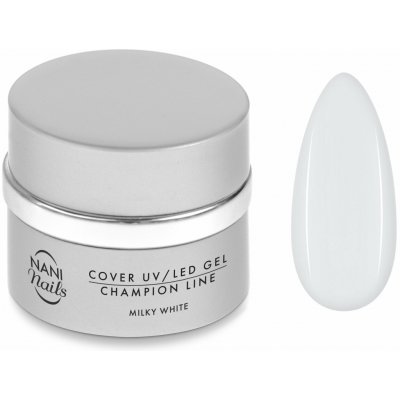 Nani Uv Led gel Champion Line milky white 5 ml – Sleviste.cz