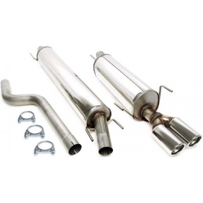 TA Technix sportovní nerezový catback výfuk Opel Astra G htb 1,4 / 1.6 / 1.8 / 2.0 / 2.2 (T98, 98-04), 2x 80 mm rovná nerezová koncovka s pertlem – Hledejceny.cz