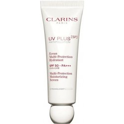 Clarins UV Plus 5P Multi-Protection Moisturizing Screen ochranný a hydratační pleťový fluid Rose SPF50 50 ml