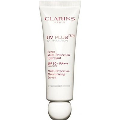 Clarins UV Plus 5P Multi-Protection Moisturizing Screen ochranný a hydratační pleťový fluid Rose SPF50 50 ml – Zboží Dáma