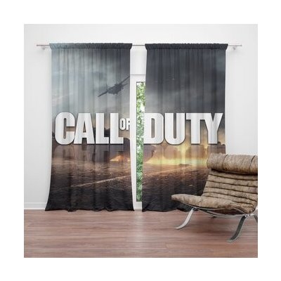 Sablio Závěs Call of Duty Bojiště: 2ks 140x250cm – Hledejceny.cz