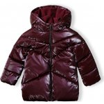 Minoti Kabát dívčí prošívaný Puffa s chlupatou podšívkou 16coat 23 fialová – Sleviste.cz