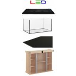 Diversa Modern akvarijní set rovný bílý 126 l – Zboží Dáma