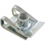 Plechová matice s metrickým závitem M4/0,5-4,0, pružinová ocel pozink (100 ks) – Hledejceny.cz