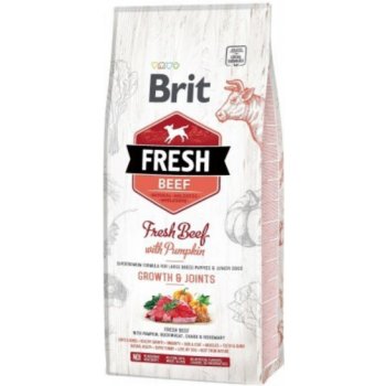 Brit Fresh Beef with Pumpkin Puppy Large 2 x 12 kg