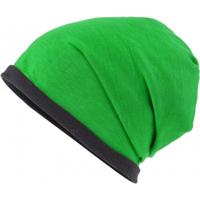 Myrtle Beach Single beanie MB7131 kapradinová tmavě šedá – Hledejceny.cz