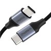 usb kabel ChoeTech XCC-1004 PD 60W, USB-C to USB-C braid, 2m