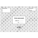 MSK 343 Kniha ubytovaných A4 – Zboží Živě