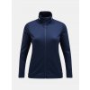 Dámská sportovní bunda Peak Performance W Rider Tech Zip Jacket modrá