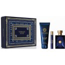 Versace Pour Homme Dylan Blue EDT 100 ml + EDT 10 ml + sprchový gel 150 ml dárková sada