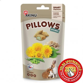 Akinu Pillows polštářky bylinky Hlodavec 40 g