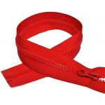 Zip kostkový 5 mm 65 cm dělitelný červený – Hledejceny.cz