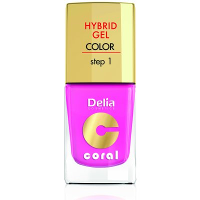 Delia Hybrid Coral Gel lak 22 11 ml