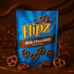 Flipz Milk Chocolate 90 g – Sleviste.cz