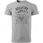 Pánské tričko Stranger Things Hellfire Lives – Zboží Mobilmania