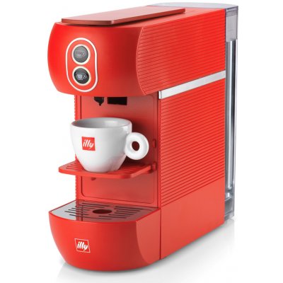 Kávovar Illy Elite na E.S.E. pody černý barva přístroje: červená