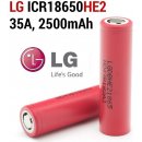 LG HE2 18650 30A pro velké zátěže high drain 2500mAh