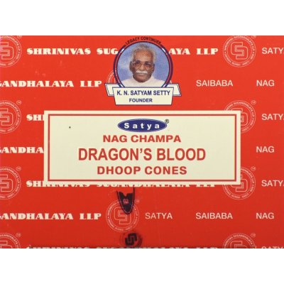 Satya Vonné kužele Dragon's Blood 10 ks – Zboží Dáma