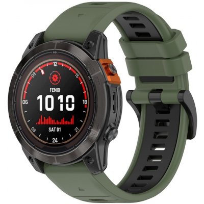 PROTEMIO 63085 SPORTY Univerzální řemínek pro Garmin Fenix 7 Pro / 7 Pro Solar / 7 Pro Sapphire zelený – Zbozi.Blesk.cz