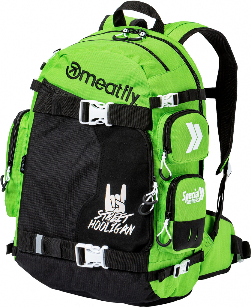 Meatfly Raiden Peschel 28l zelený