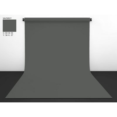 SAVAGE Papírové fotopozadí THUNDER GRAY 2,72 x 11m , Savage – Zboží Mobilmania