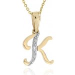 Zlatnictví U Kostela Zlaté přívěsky písmenka abecedy s diamantem 4482x24159840 – Hledejceny.cz