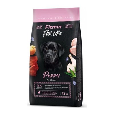 FITMIN Dog For Life Puppy krmivo pro štěňata 12 kg