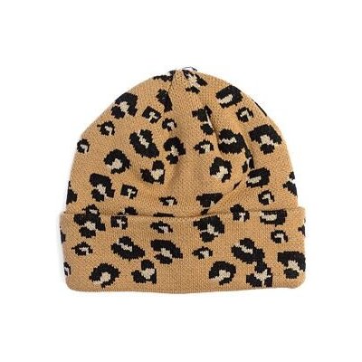 New Era Medium Knit Wide Leopard beanie Camel – Sleviste.cz