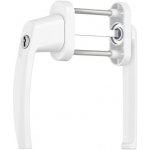 ROTO Balkonový set snížených uzamykatelných klik včetně rozetek VICTORY Barva: Bílá RAL 9010 – Sleviste.cz