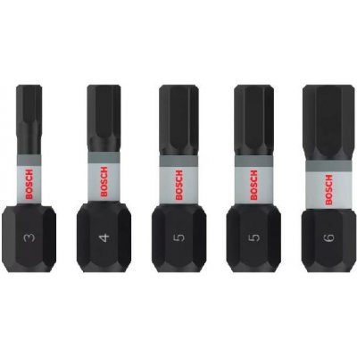 Bosch 5dílná HEX 2608521U59 – Zboží Mobilmania
