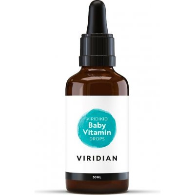 Viridian Nutrition Viridikid Baby Vitamin Drops 50 ml – Hledejceny.cz