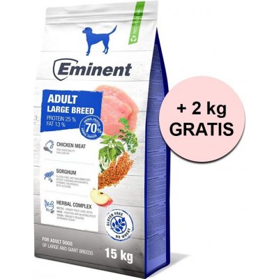EMINENT Adult Large Breed High Premium 15 kg + 2 kg GRATIS