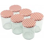 Můjrendlík Zavařovací sklenice s víčkem TWIST 440ml x 6ks – Hledejceny.cz